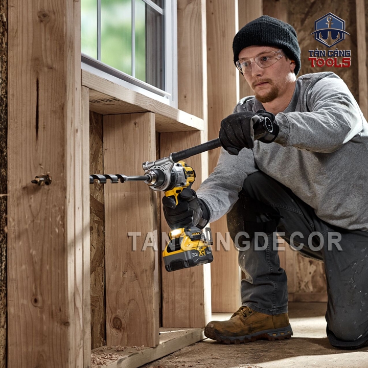 Máy Khoan Động Lực Dùng Pin DeWalt 20V DCD1007N ( Thân Máy ) - Ảnh 8