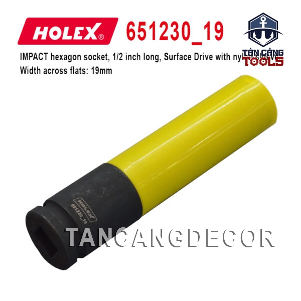Đầu Tuýp 1/2 Inches 21 mm Chống Xước Lazang Holex 651230_21