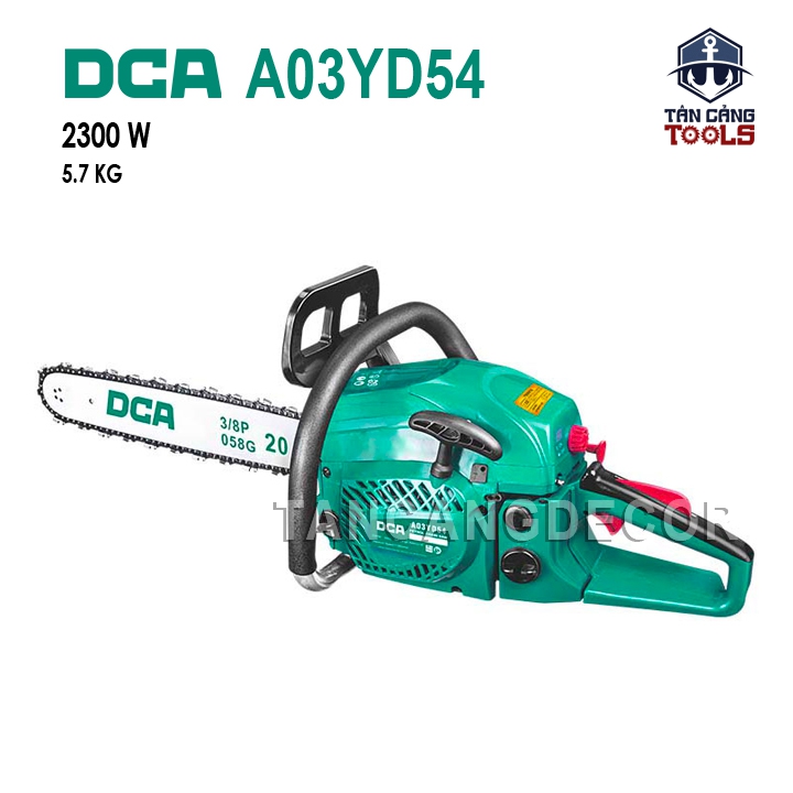 Máy Cưa Xích Dùng Xăng DCA A03YD54