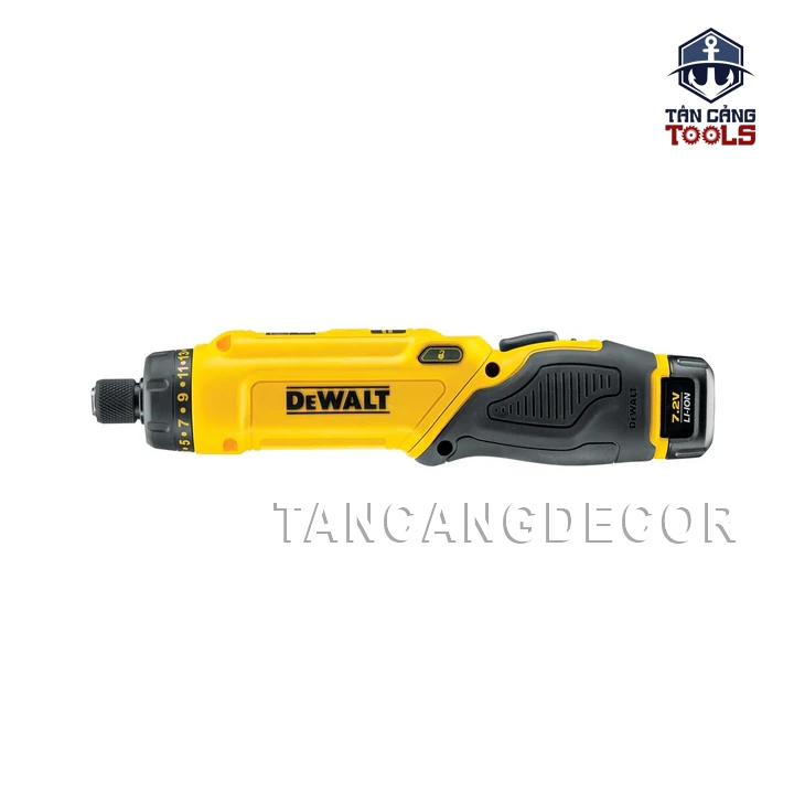 Máy Vặn Vít Điện Tử Dùng Pin 7.2V Dewalt DCF680G2 ( Thân Máy, 2 Pin, 1 Sạc , 1 Túi ) - Ảnh 3