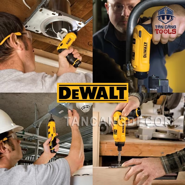 Máy Vặn Vít Điện Tử Dùng Pin 7.2V Dewalt DCF680G2 ( Thân Máy, 2 Pin, 1 Sạc , 1 Túi ) - Ảnh 6