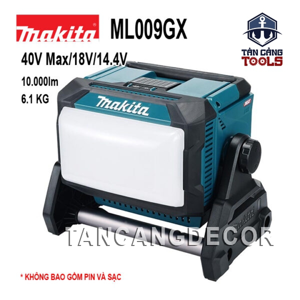 Đèn Công Trường Dùng Pin Makita ML009GX (40v Max/18v/14.4v) ( Thân Máy )