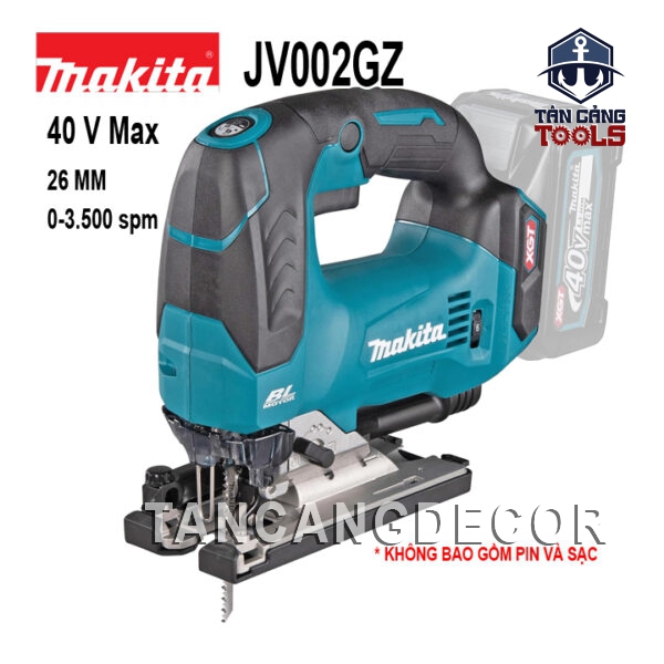 Máy Cưa Lọng Dùng Pin 40V Max Makita JV002GZ ( Thân Máy )