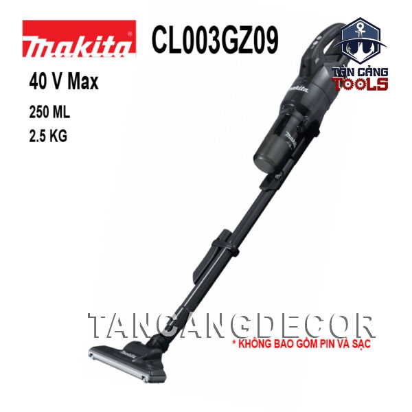 Máy Hút Bụi Li Tâm Dùng Pin 40V Makita CL003GZ09 ( Thân Máy )