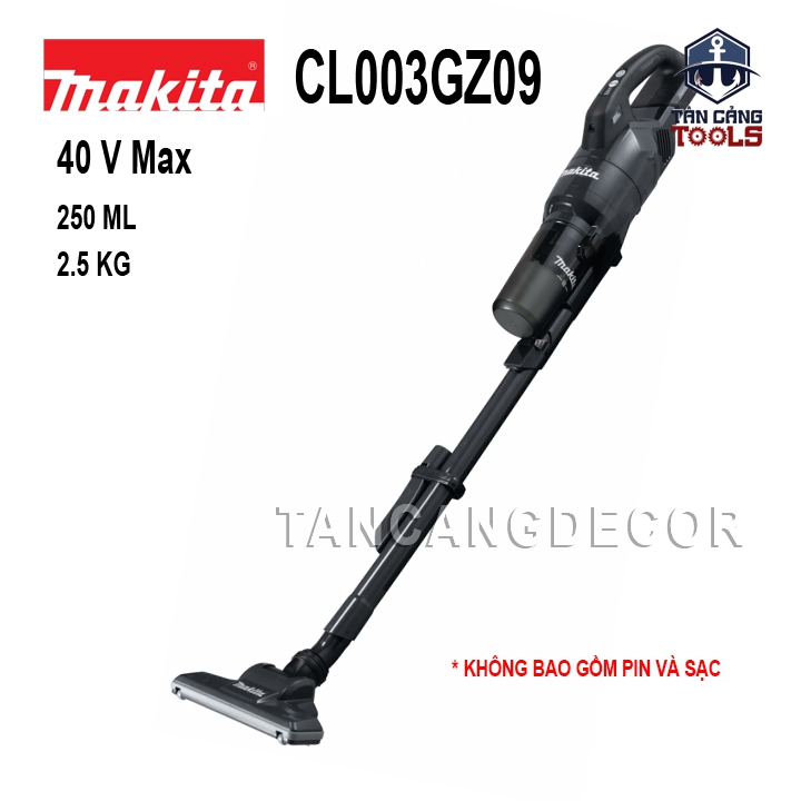 Máy Hút Bụi Li Tâm Dùng Pin 40V Makita CL003GZ09 ( Thân Máy )