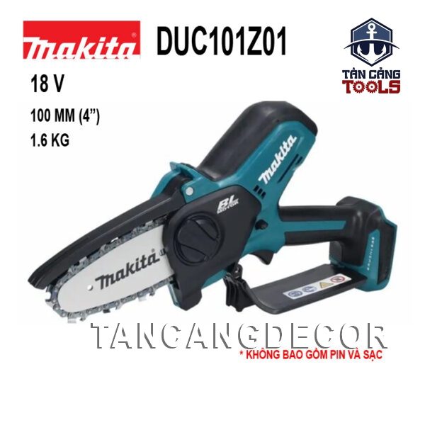 Máy Cưa Xích Dùng Pin 18V Makita DUC101Z01 ( Thân Máy )