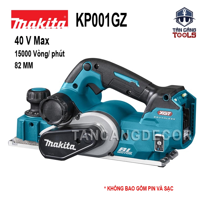 Máy Bào Gỗ Dùng Pin 40V Makita KP001GZ ( Thân Máy )