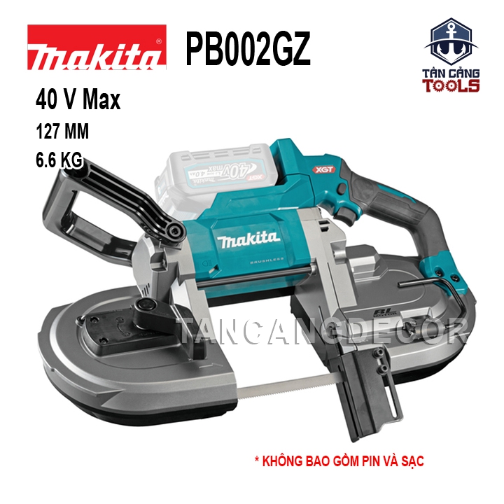Máy Cưa Vòng Kim Loại Dùng Pin 40V Makita PB002GZ ( Thân Máy )