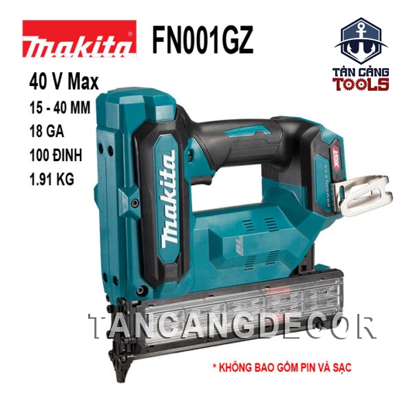 Súng Bắn Đinh F40 Dùng Pin Makita FN001GZ ( Thân Máy )