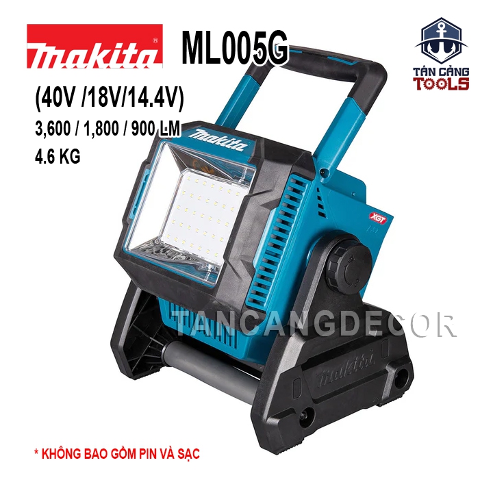 Đèn Công Trường Dùng Pin 40V Makita ML005G ( Thân Máy )