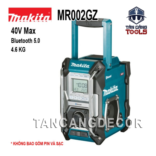 Radio Công Trường Dùng Pin Và Điện Makita MR002GZ  (18V/14.4V/12V MAX/AC) ( Thân Máy )