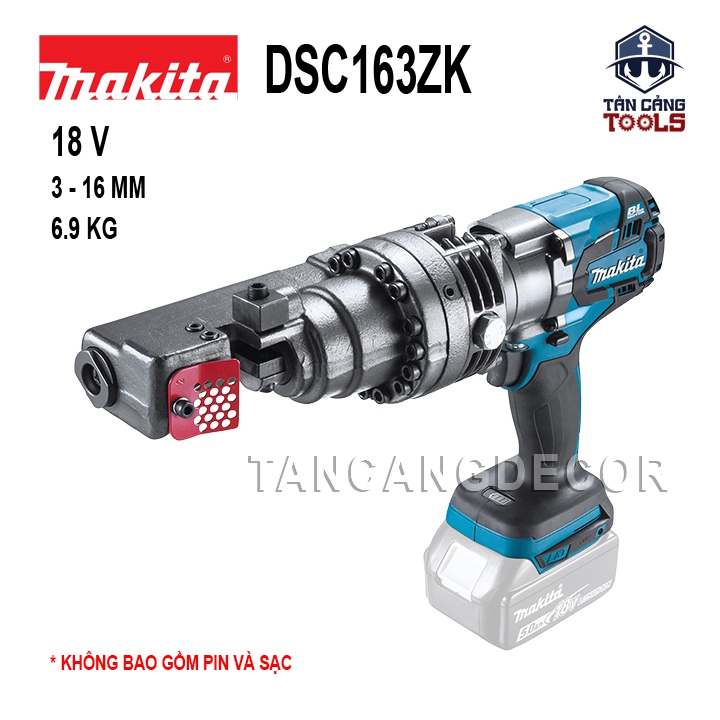 Máy Chấn Sắt Dùng Pin 40V Makita DSC163ZK ( Thân Máy )