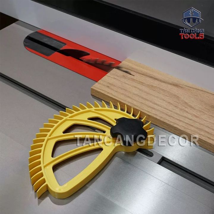 Bàn Hỗ Trợ Đẩy Phôi Bán Nguyệt Có Răng Cưa ( Chống Kickback )