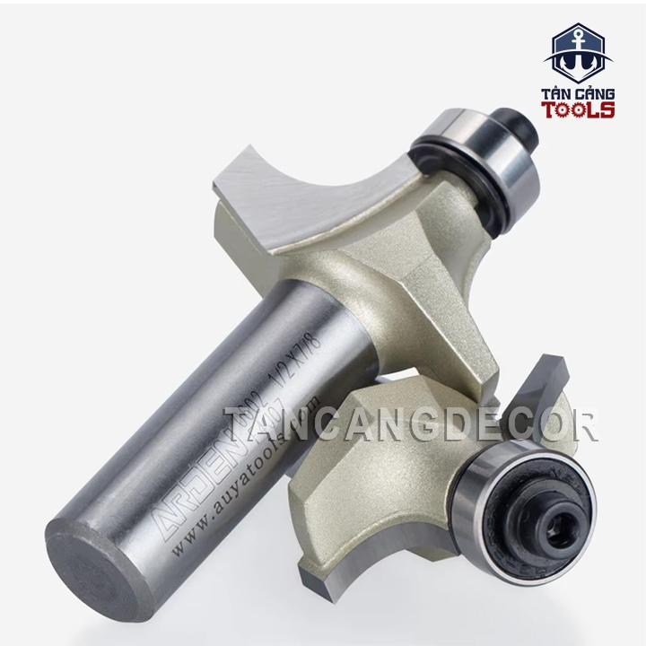 Mũi Router Arden Bo Góc R38.1 Cốt 12.7 mm Arden 0602 Corner Round Bit - Ảnh 4
