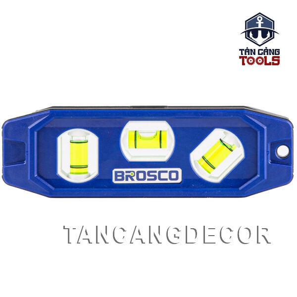 Alternative view of Thước Nivo 2 Vạch Thủy 15 Cm Brosco BR530100 ( Có Nam Châm )