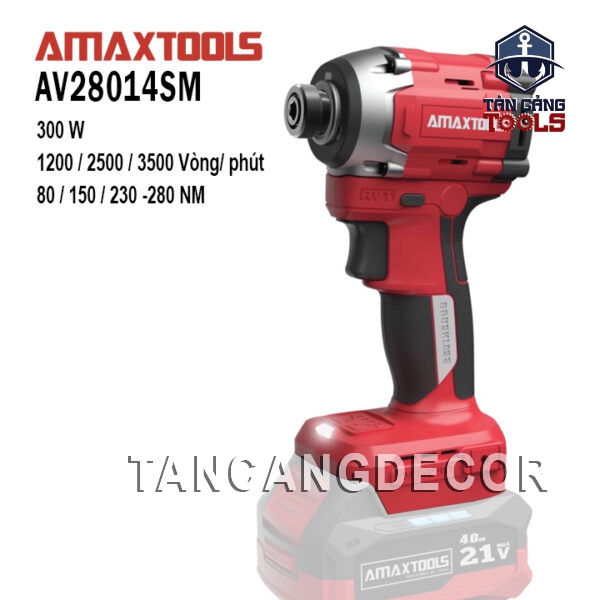 Máy Vặn Vít Dùng Pin 21V Amaxtools AV28014SM ( Thân Máy )