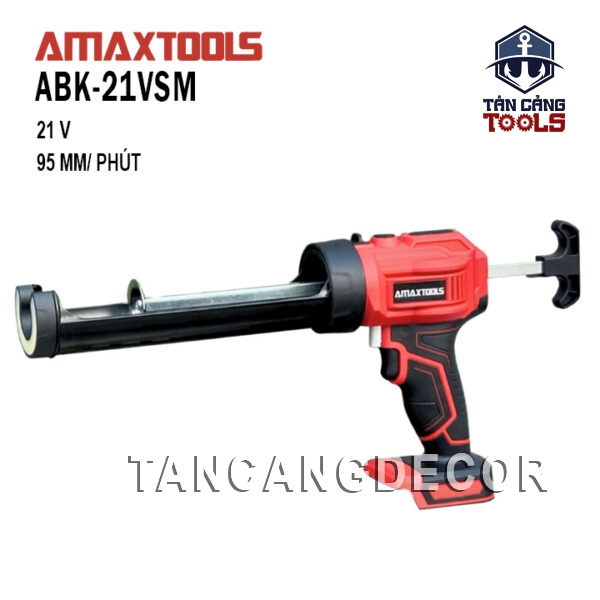 Súng Bắn Keo Dùng Pin 21V Amaxtools ABK-21VSM (Thân Máy)