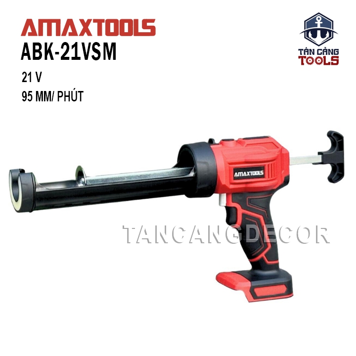 Súng Bắn Keo Dùng Pin 21V Amaxtools ABK-21VSM (Thân Máy)