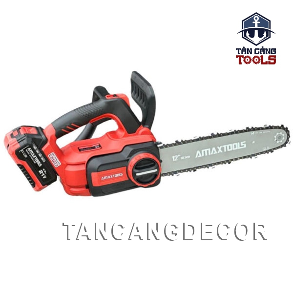 Máy Cưa Xích Dùng Pin 21V Amaxtools ACX305-SM (Thân Máy) - Ảnh 3