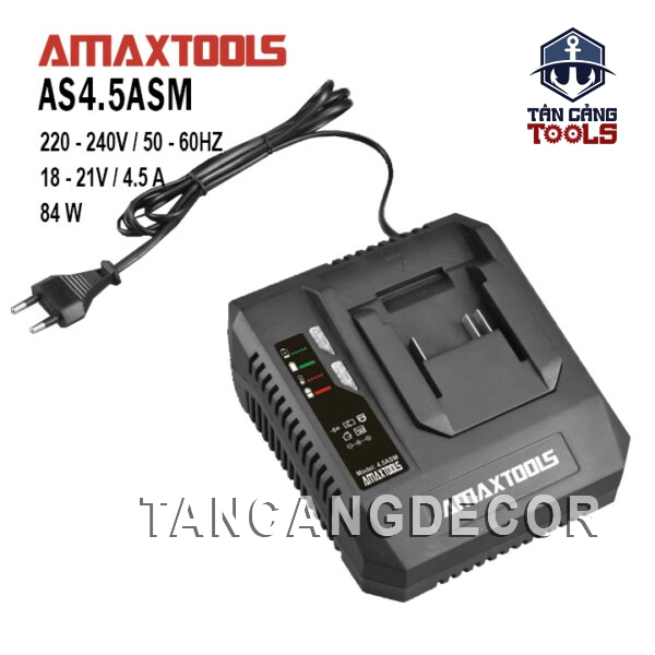 Sạc Pin 20V 4.5 Ah Amaxtools AS4.5ASM