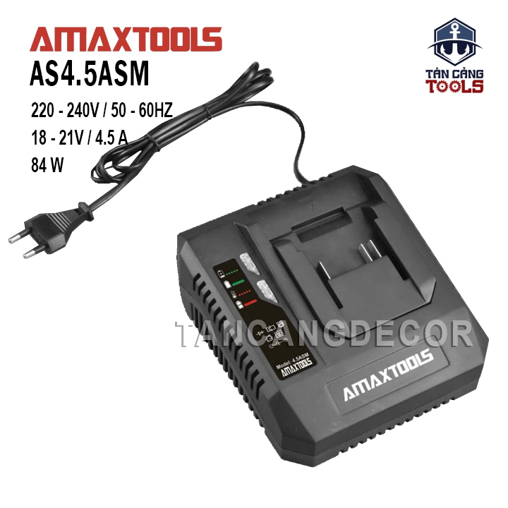 Sạc Pin 20V 4.5 Ah Amaxtools AS4.5ASM