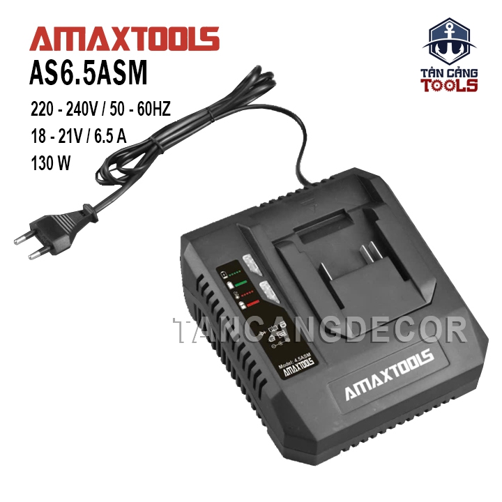 Sạc Pin 20V 6.5 Ah Amaxtools AS6.5ASM