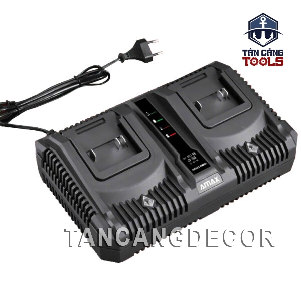 Alternative view of Sạc Pin Đôi 20V 4.5 Ah Amaxtools AS4.5ASM-DOUBLE