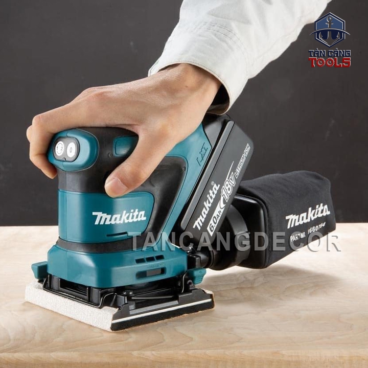 Máy Chà Nhám Vuông Dùng Pin Makita 18V DBO482Z ( Thân Máy ) - Ảnh 4