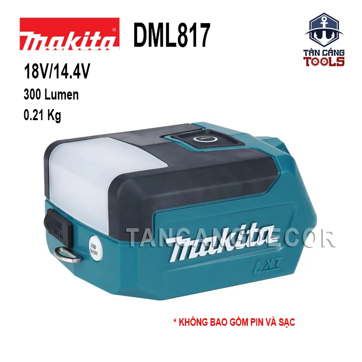 Đèn Led Dùng Pin 18V Makita DML817 ( Thân Máy )