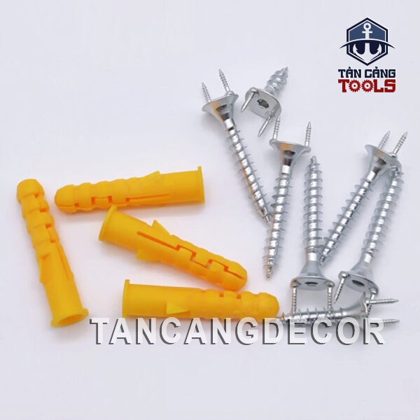 Alternative view of 50 Bộ Vít- Tắc Kê Chuyên Dụng Lắp Vách Trang Trí 8 x 35 mm