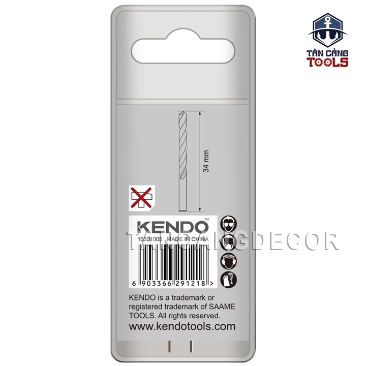 Mũi Khoan Inox Chuôi Tròn Kendo (Nhiều Kích Thước) ( 5% Coban ) - Ảnh 4