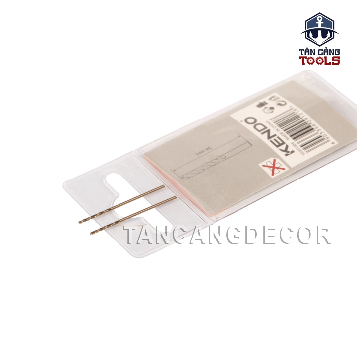 Mũi Khoan Inox Chuôi Tròn Kendo (Nhiều Kích Thước) ( 5% Coban ) - Ảnh 5