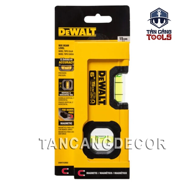 Thước Nivo 15 Cm Dewalt DWHT42802 ( Có Nam Châm ) - Ảnh 3