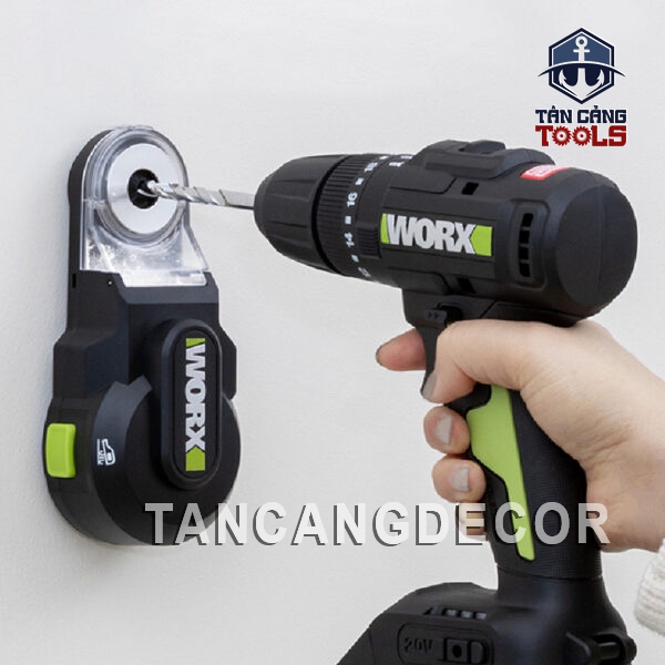 Hộp Thu Bụi Khoan Tường WORX WA1602 ( Có Hút Bụi Hepa ) - Ảnh 3