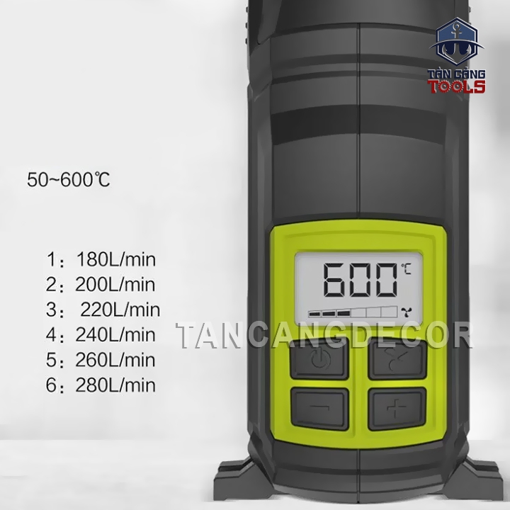 Máy Thổi Nhiệt 6 Cấp Độ WORX WE043 - Ảnh 5
