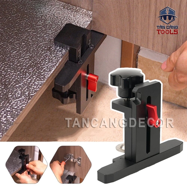 Bộ Cử Định Vị Lắp Cánh Tủ Ganwei - Ảnh 5