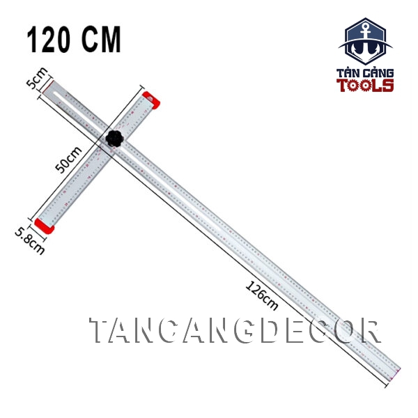 Thước Đo Góc Chữ T 120 Cm