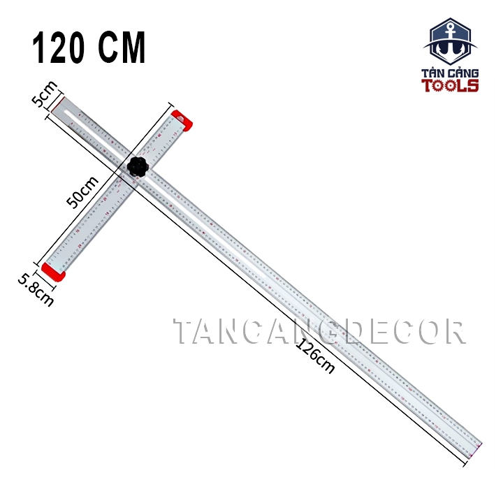 Thước Đo Góc Chữ T 120 Cm