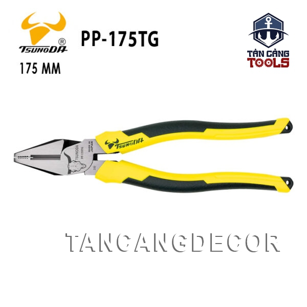 Kìm Đa Năng 175 mm Tsunoda PP-175TG ( Cán Nhám )