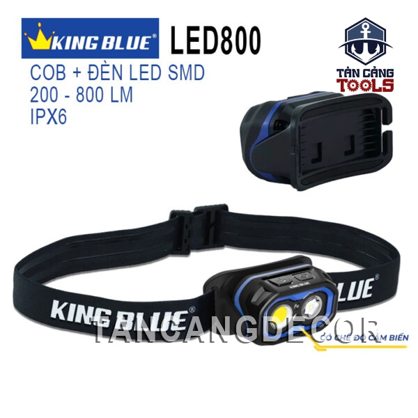 Đèn Đội Đầu 800 Lumens Kingblue LED800