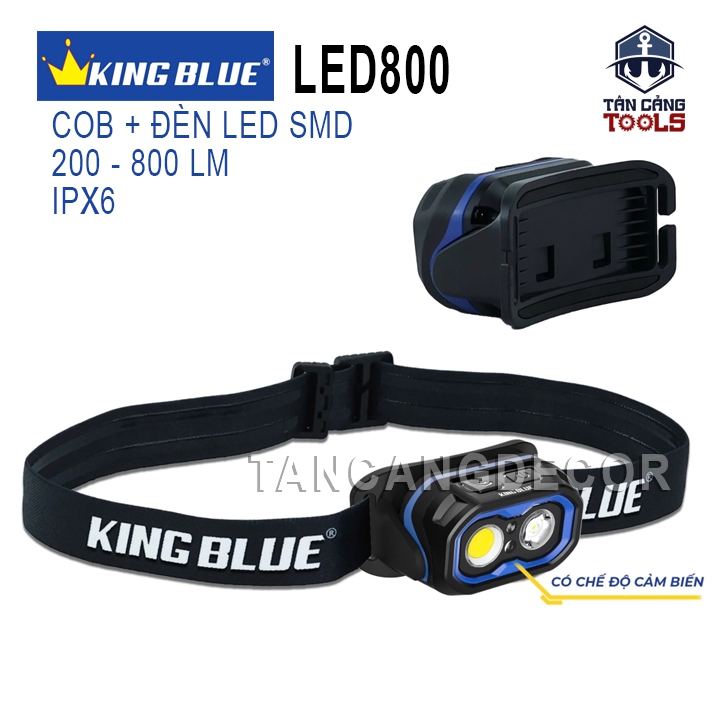 Đèn Đội Đầu 800 Lumens Kingblue LED800