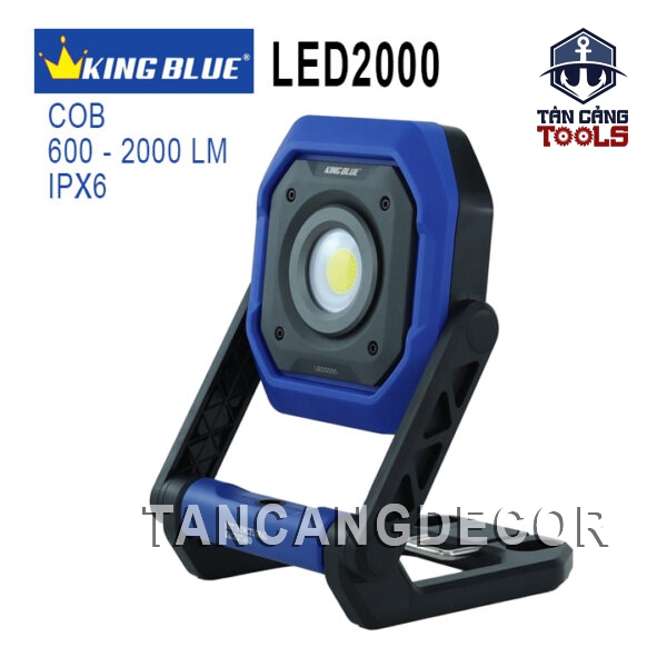 Đèn Pin Chiếu Sáng Cắm Trại 2000 Lumens Kingblue LED2000