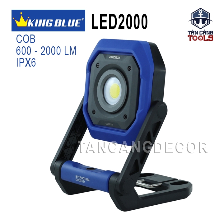 Đèn Pin Chiếu Sáng Cắm Trại 2000 Lumens Kingblue LED2000
