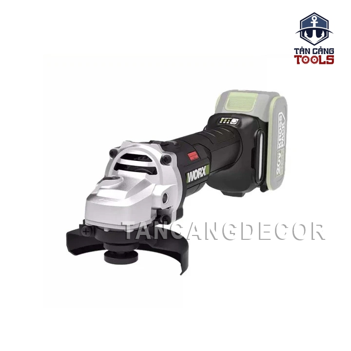 Máy Mài Góc 100 mm Dùng Pin 20V Worx WU806.9 ( Thân Máy ) - Ảnh 3