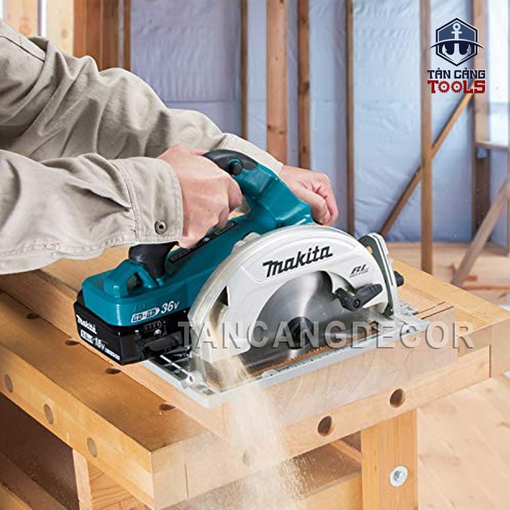 Máy Cưa Đĩa 190mm Dùng Pin 18V x 2 Makita DHS710 ( Thân Máy ) - Ảnh 6