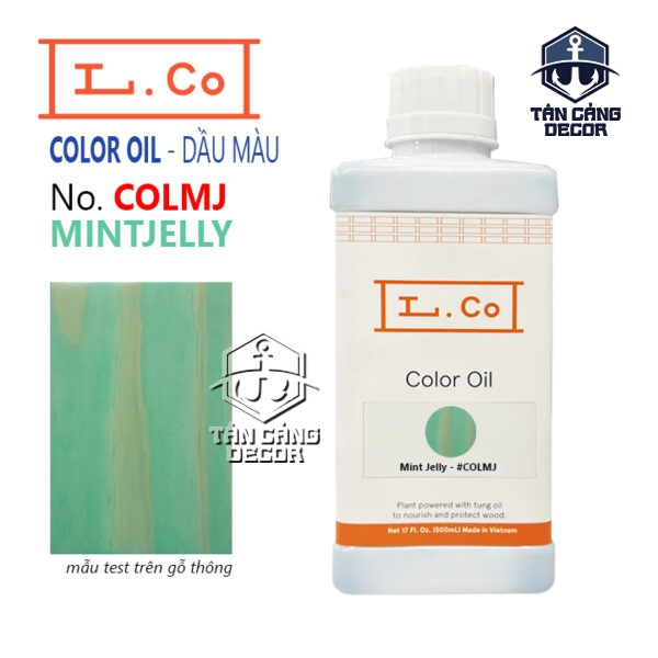 Dầu Màu L.Co – Màu Mint Jelly COLMJ - L.Co Color Oil Mint Jelly