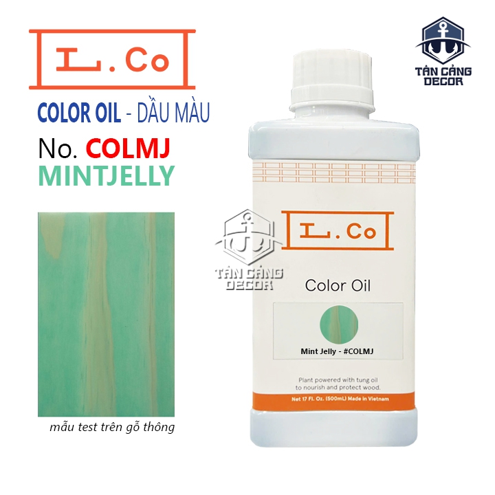 Dầu Màu L.Co – Màu Mint Jelly COLMJ - L.Co Color Oil Mint Jelly