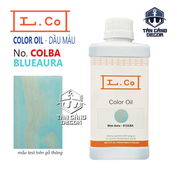 Dầu Màu L.Co – Màu Blue Aura COLBA - L.Co Color Oil Blue Aura