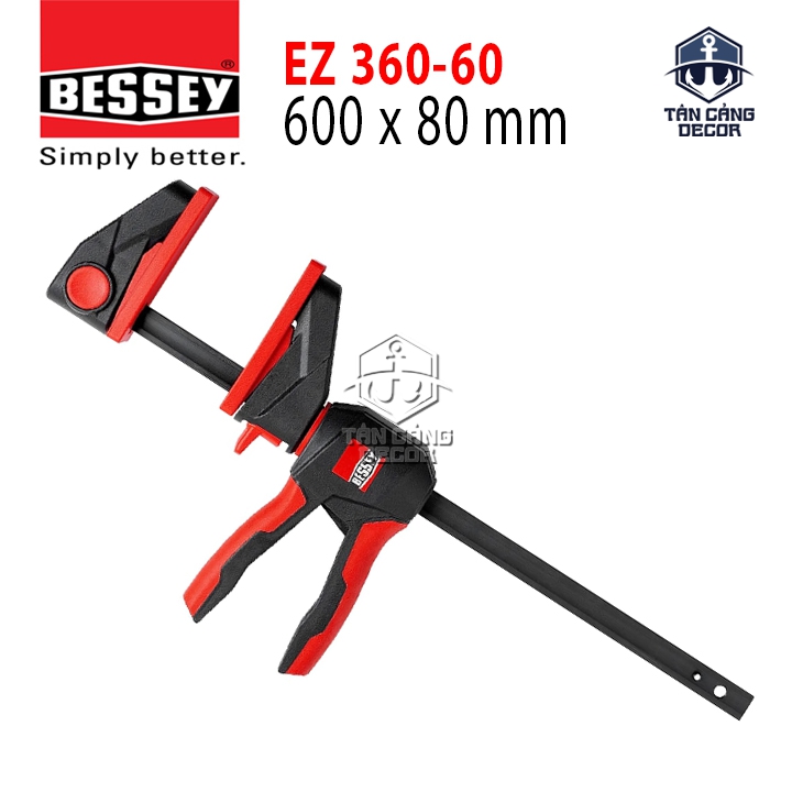 Cảo Kẹp Nhanh Công Nghiệp Xoay 360 Độ 600 mm Bessey EZ360-60