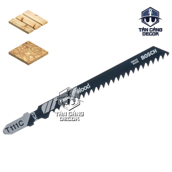 Alternative view of Bộ 5 Lưỡi Cưa Lọng Gỗ Bosch T111C (2608630033)